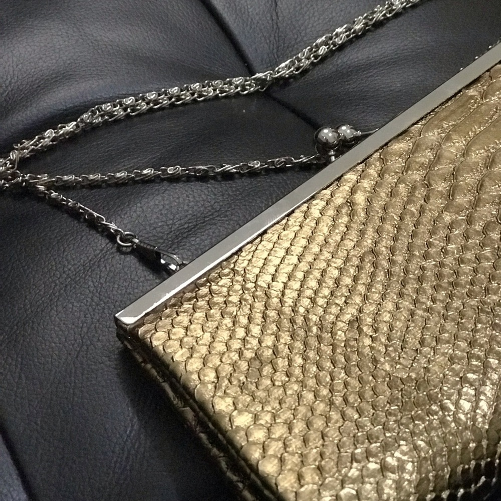 VINTAGE GOLD CLUTCH‼️